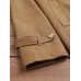 Women Corduroy Vintage Solid Button Cuffs Side Pockets Casual Jackets