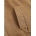 Women Corduroy Vintage Solid Button Cuffs Side Pockets Casual Jackets